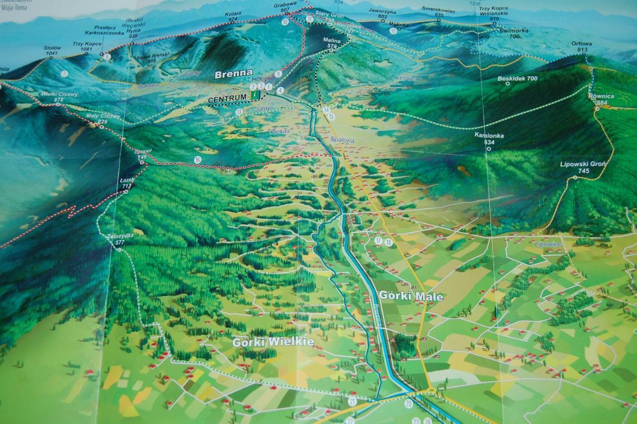 Pokoje Beskid Бренна Экстерьер фото